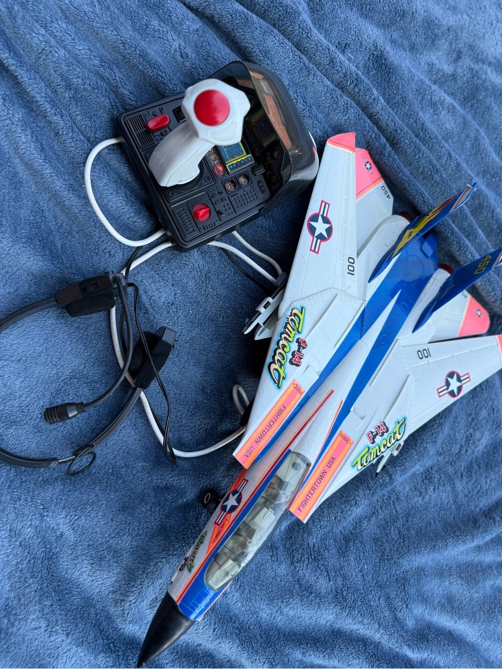 Tomcat F-14 Remote Control Airplane Vintage RARE Top Gun Aviation Airplanes Jets